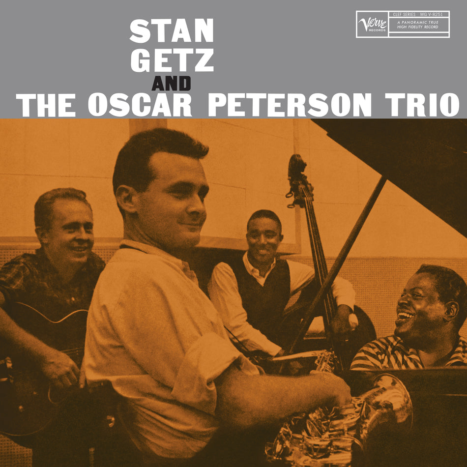 Stan Getz And The Oscar Peterson Trio - Front Cover