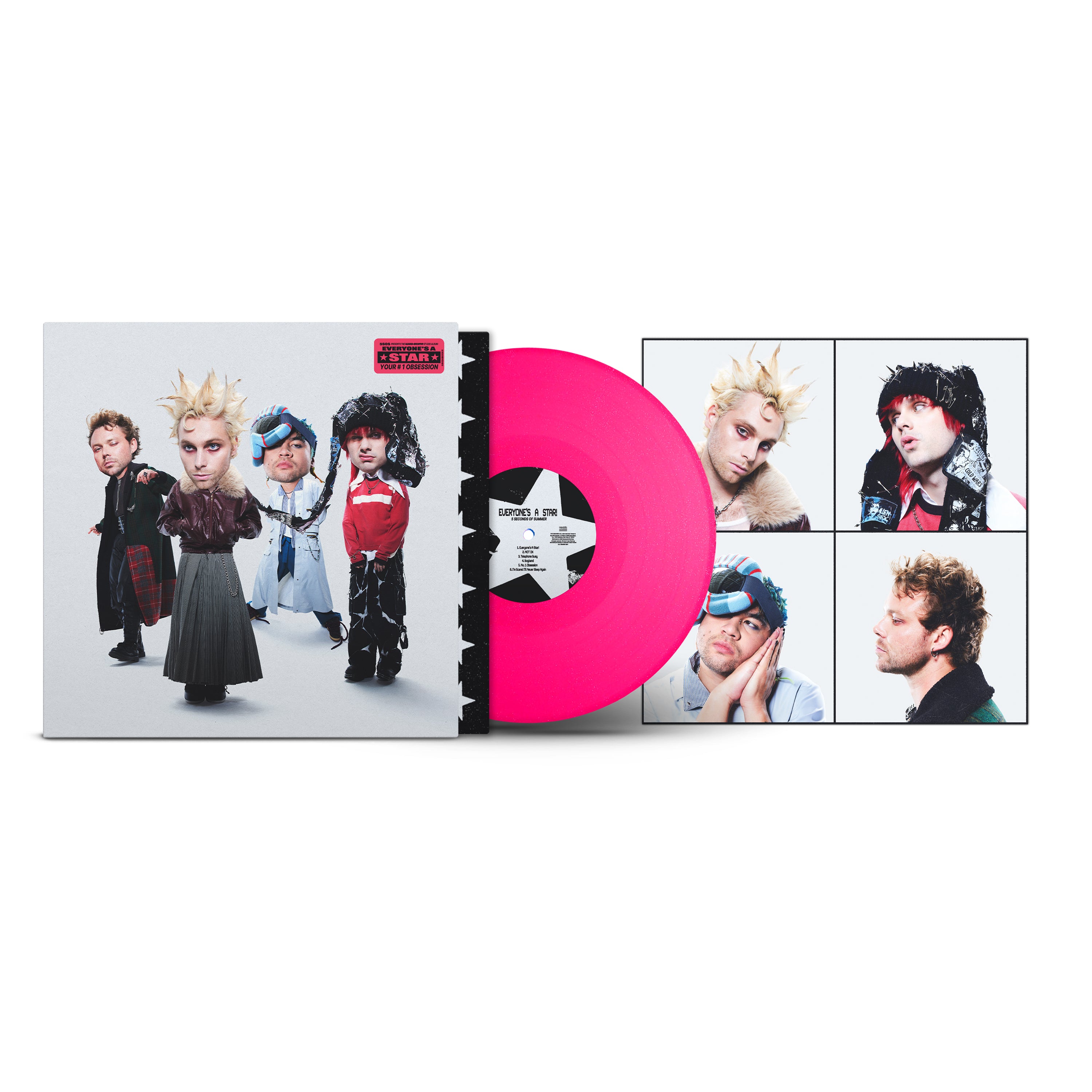 EVERYONE'S A STAR! - Back Cover