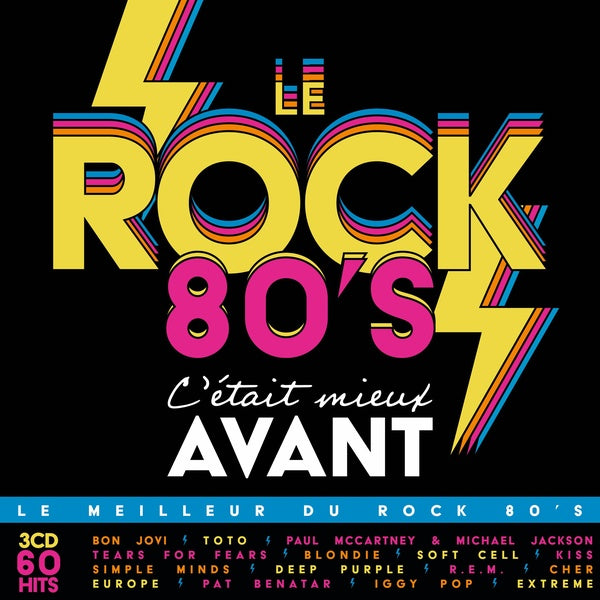 C'était Mieux Avant - Le Rock 80's - Front Cover