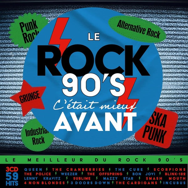 C'était Mieux Avant - Le Rock 90s - Front Cover