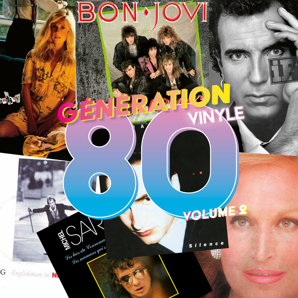 Génération Vinyle 80 Vol.2 - Front Cover