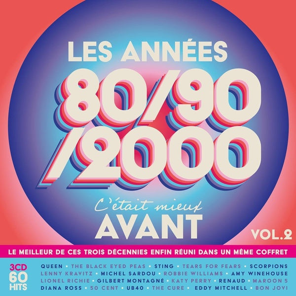 Les Années 80-90-2000, C'était Mieux Avant - Front Cover
