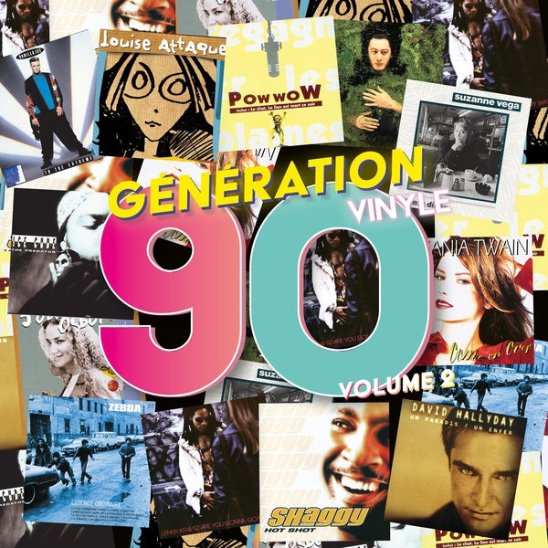 Génération Vinyle 90, Volume 2 - Front Cover