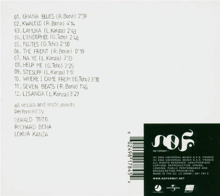 Toto Bona Lokua - Front Cover