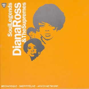 Soul Legends : Diana Ross & The Supremes - Front Cover