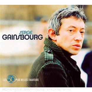 Les 50 plus belles chansons : Serge Gainsbourg - Front Cover
