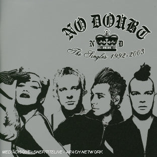 The Singles 1992-2003 - Front Cover