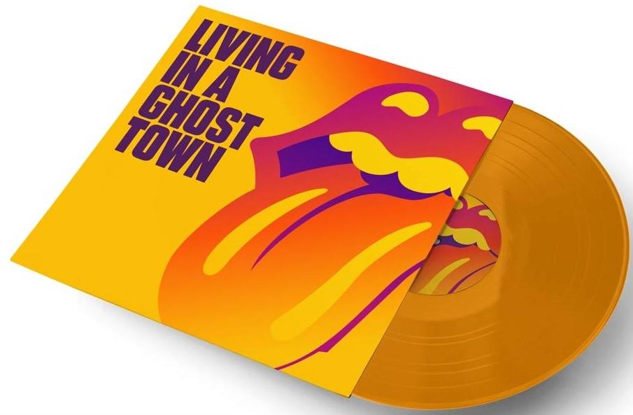 Living In A Ghost Town Edition Limitée Vinyle Orange - Front Cover