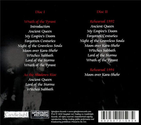 Wrath Of The Tyrant - Front Cover