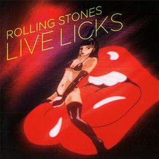 Live licks - Front Cover
