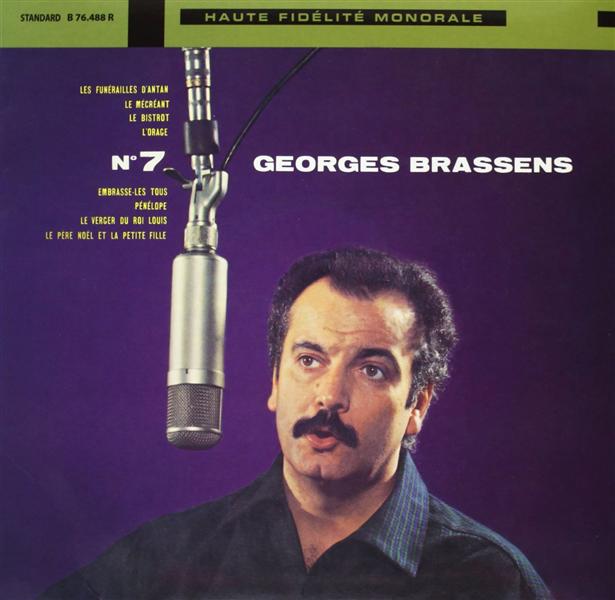 Georges Brassens Et Sa Guitare N°7 - Front Cover