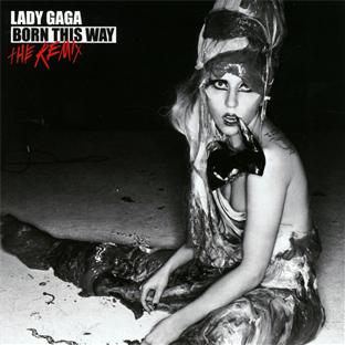 Born this way, the remix - Front Cover