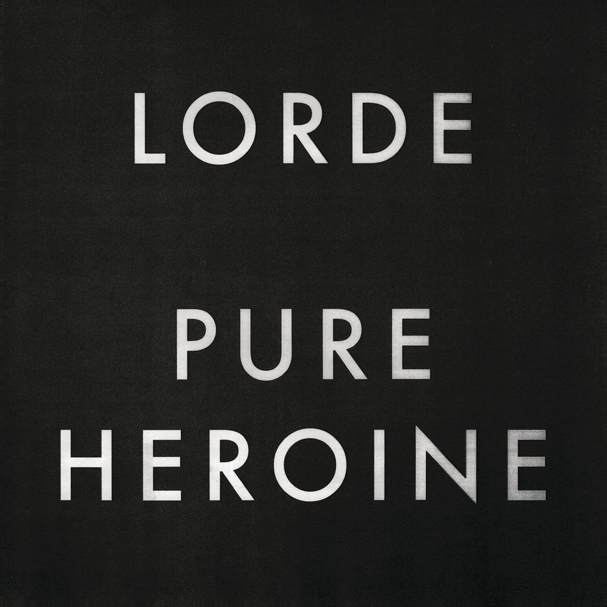 Pure Heroine - Front Cover