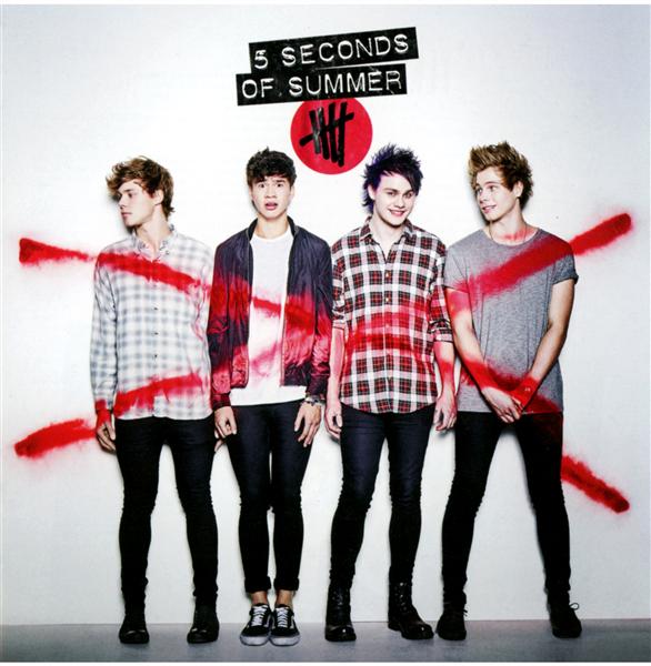 5 Seconds Of Summer - Front Cover
