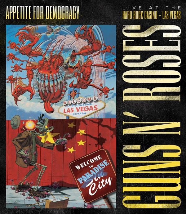Appetite for democracy, live at the hard rock casino, Las Vegas - Front Cover