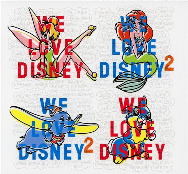 We love Disney /vol.1 & vol.2 - Front Cover