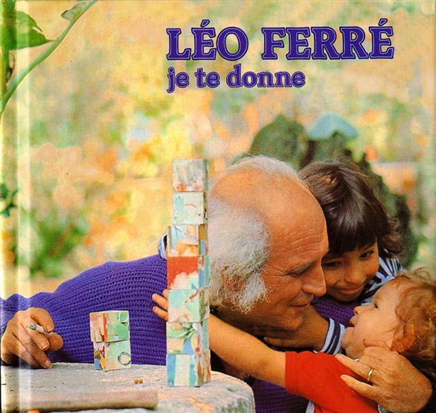 Je te donne - Front Cover