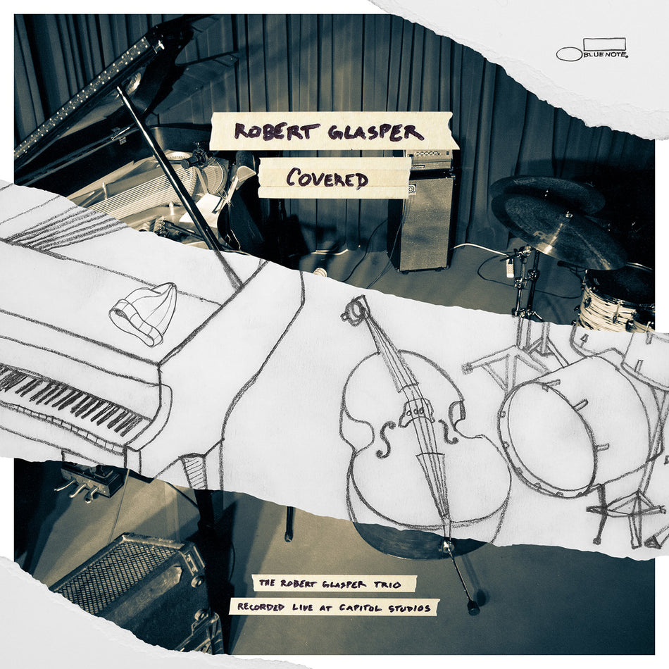 Covered (The Robert Glasper Trio Recorded Live At Capitol Studios) - Front Cover
