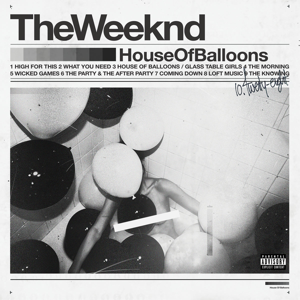 House Of Balloons - Front Cover