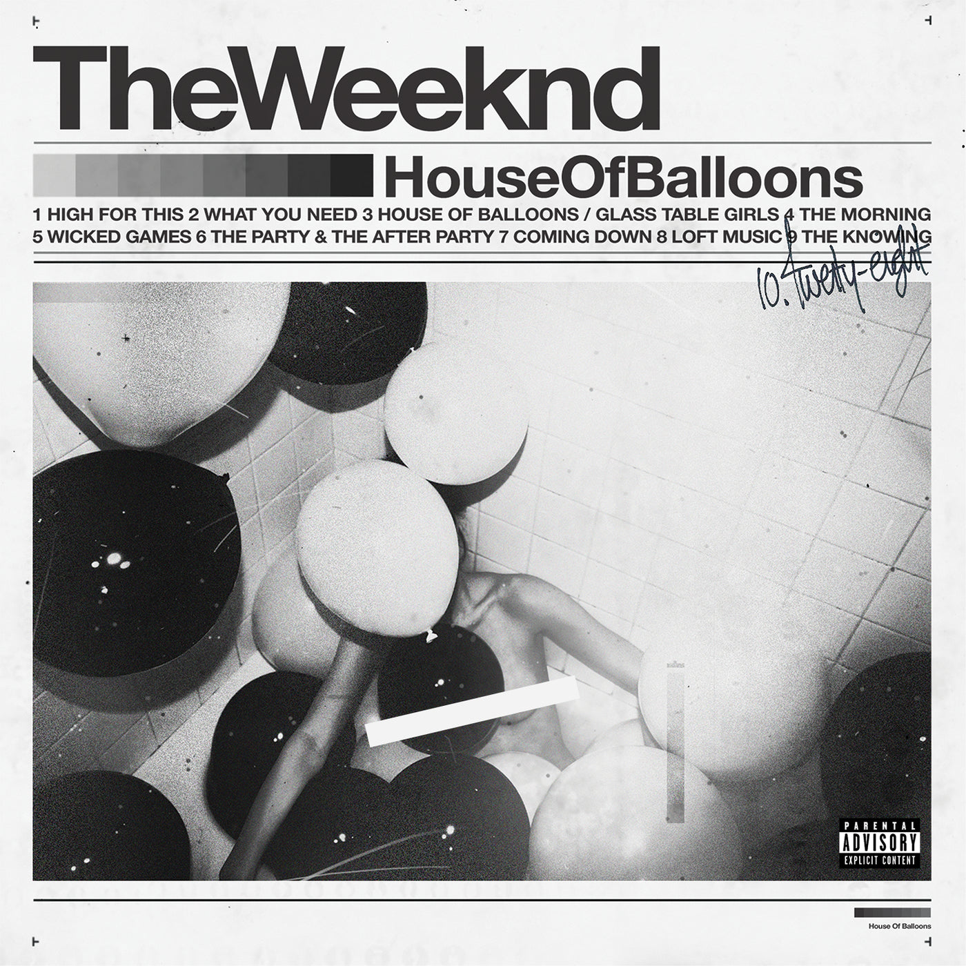 House Of Balloons - Front Cover