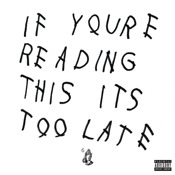 If you're reading this is too late - Front Cover