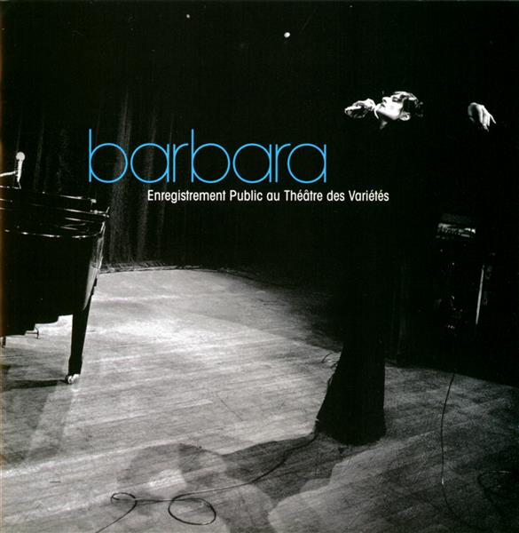 Barbara Théatre des Variétés 1974 - Front Cover