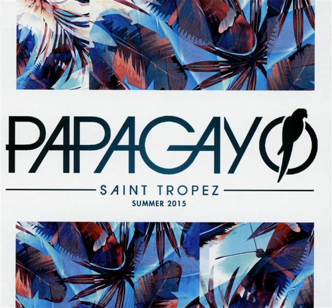 Papagayo St Tropez summer 2015 - Front Cover