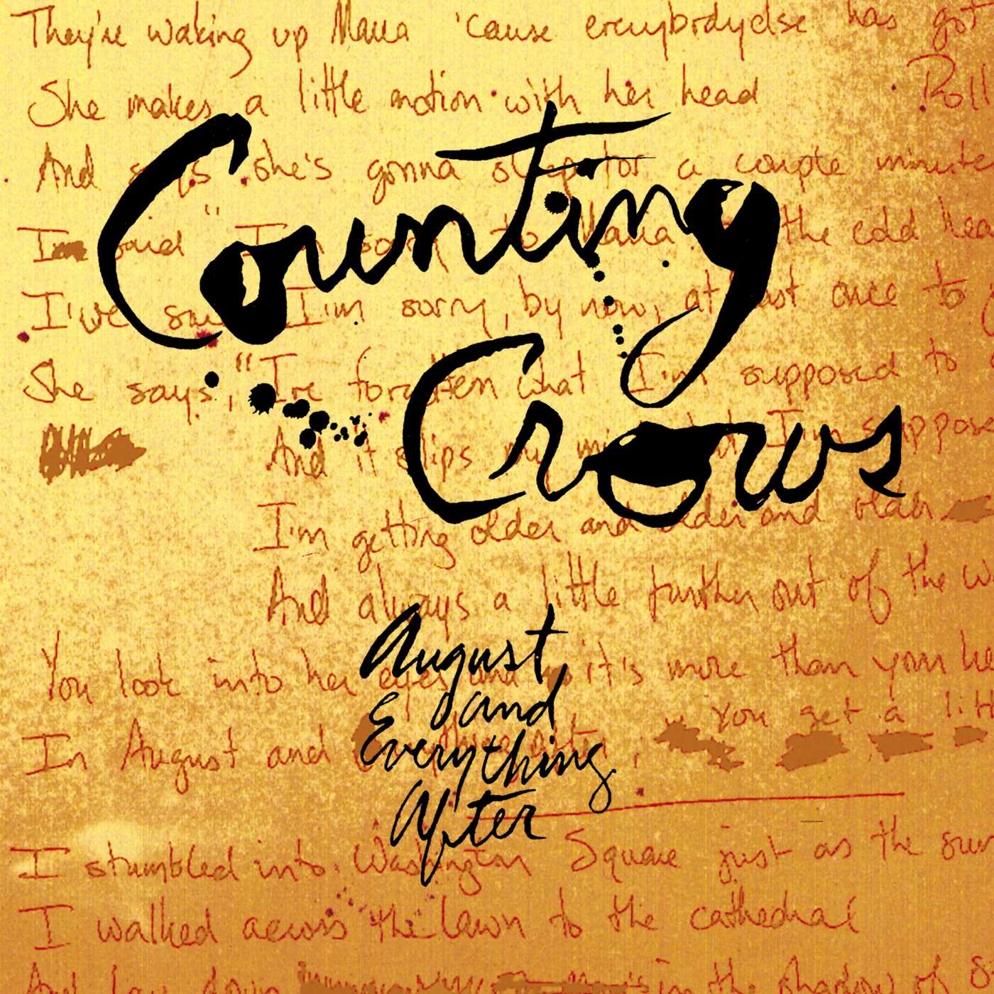 August And Everything After - Front Cover