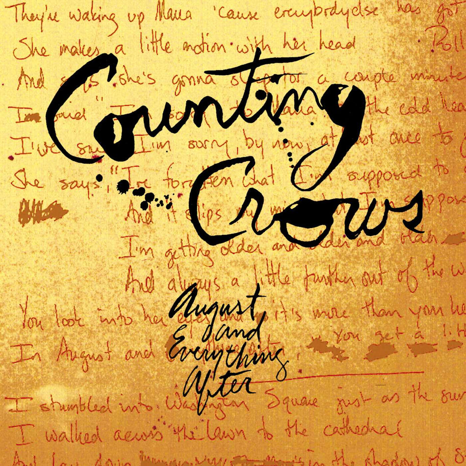 August And Everything After - Front Cover