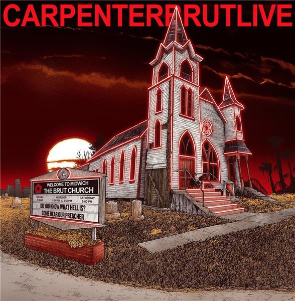 CarpenterBrutLive Digipack - Front Cover