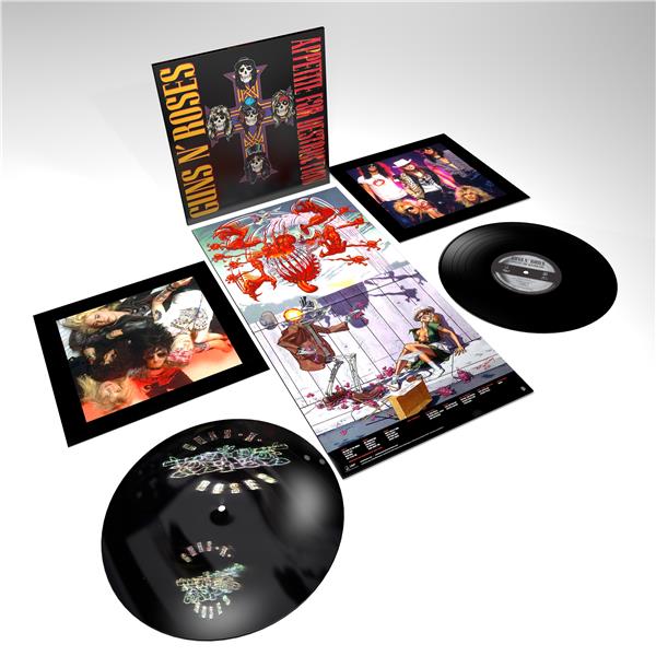Appetite For Destruction Double Vinyle 180 gr Gatefold - Front Cover