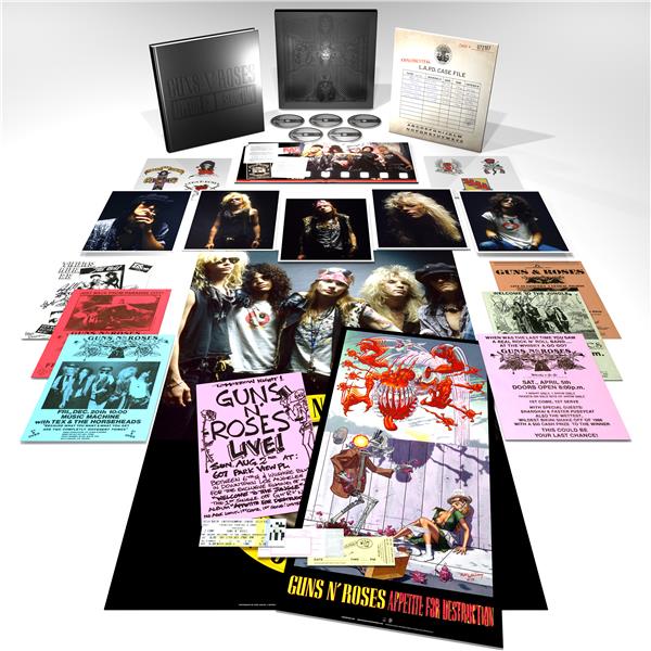 Appetite for destruction - super deluxe edition - Front Cover