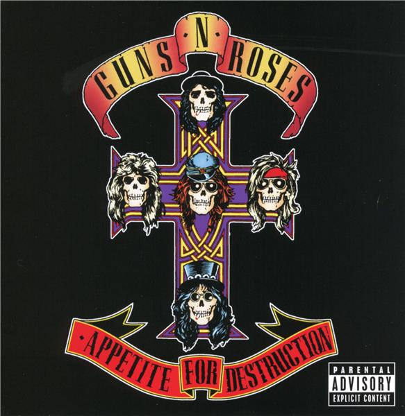 Appetite for destruction - Front Cover