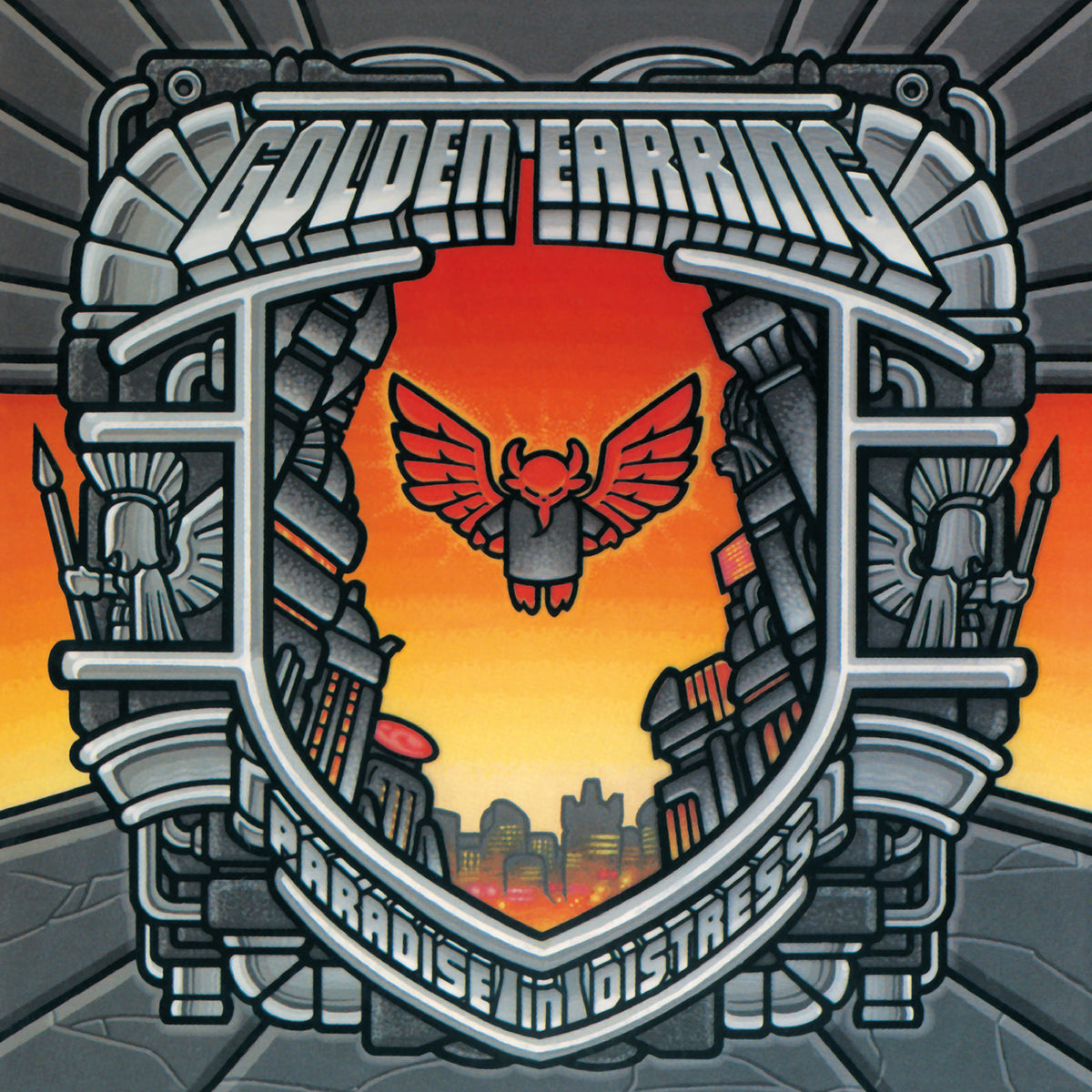 PARADISE IN DISTRESS/VINYLE COULEUR - Front Cover