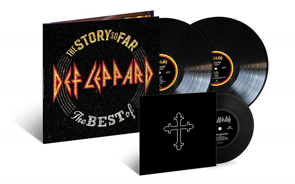 The Story So Far: The Best Of Def Leppard - Front Cover