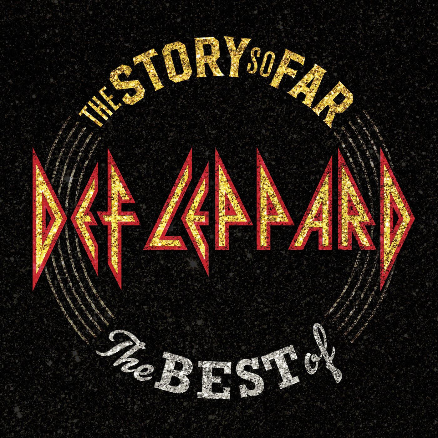 The Story So Far: The Best Of Def Leppard - Front Cover