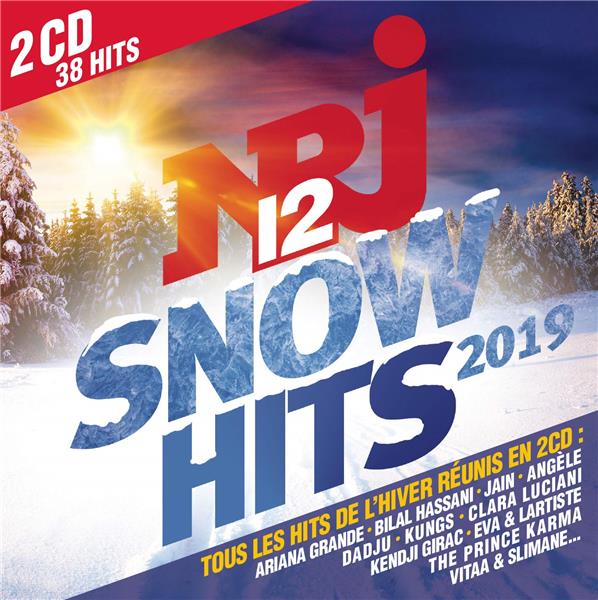 NRJ 12 snow hits 2019 - Front Cover