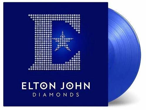 Diamonds Double Vinyle bleu et transparent - Front Cover