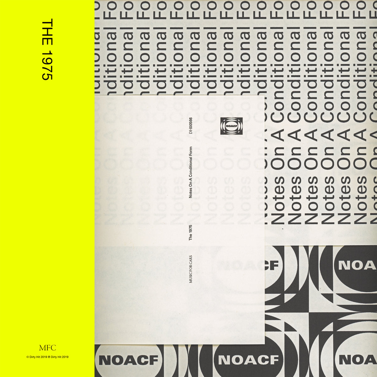 Notes On A Conditional Form - Front Cover
