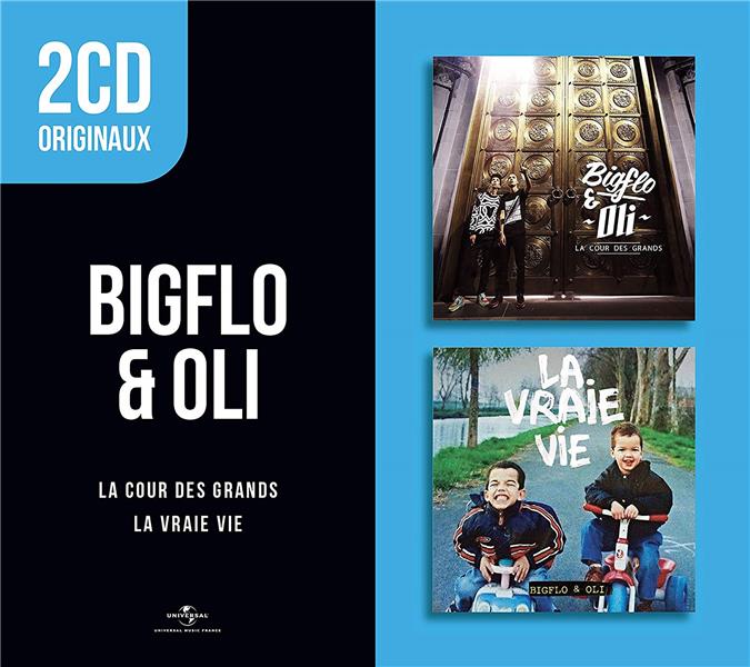 2 CD originaux : La cour des grands - La vraie vie - Front Cover