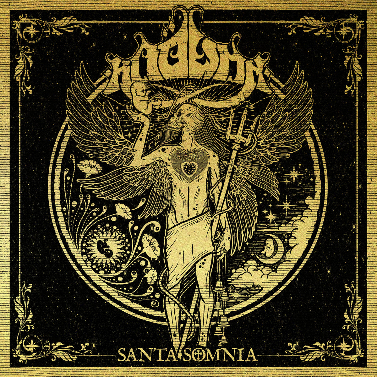 Santa Somnia/Gold Vinyl - Front Cover