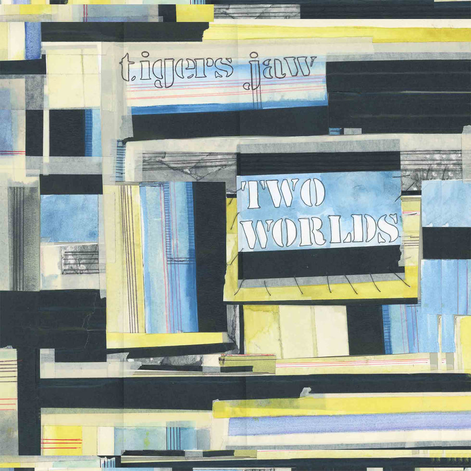 Two Worlds - Vinyle Swirl Bleu & Jaune - Front Cover
