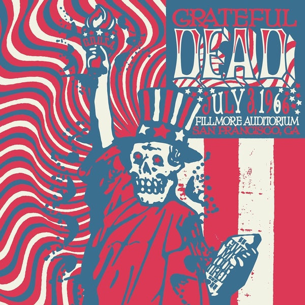 Fillmore Auditorium, San Francisco, CA 7/3/66 - Front Cover