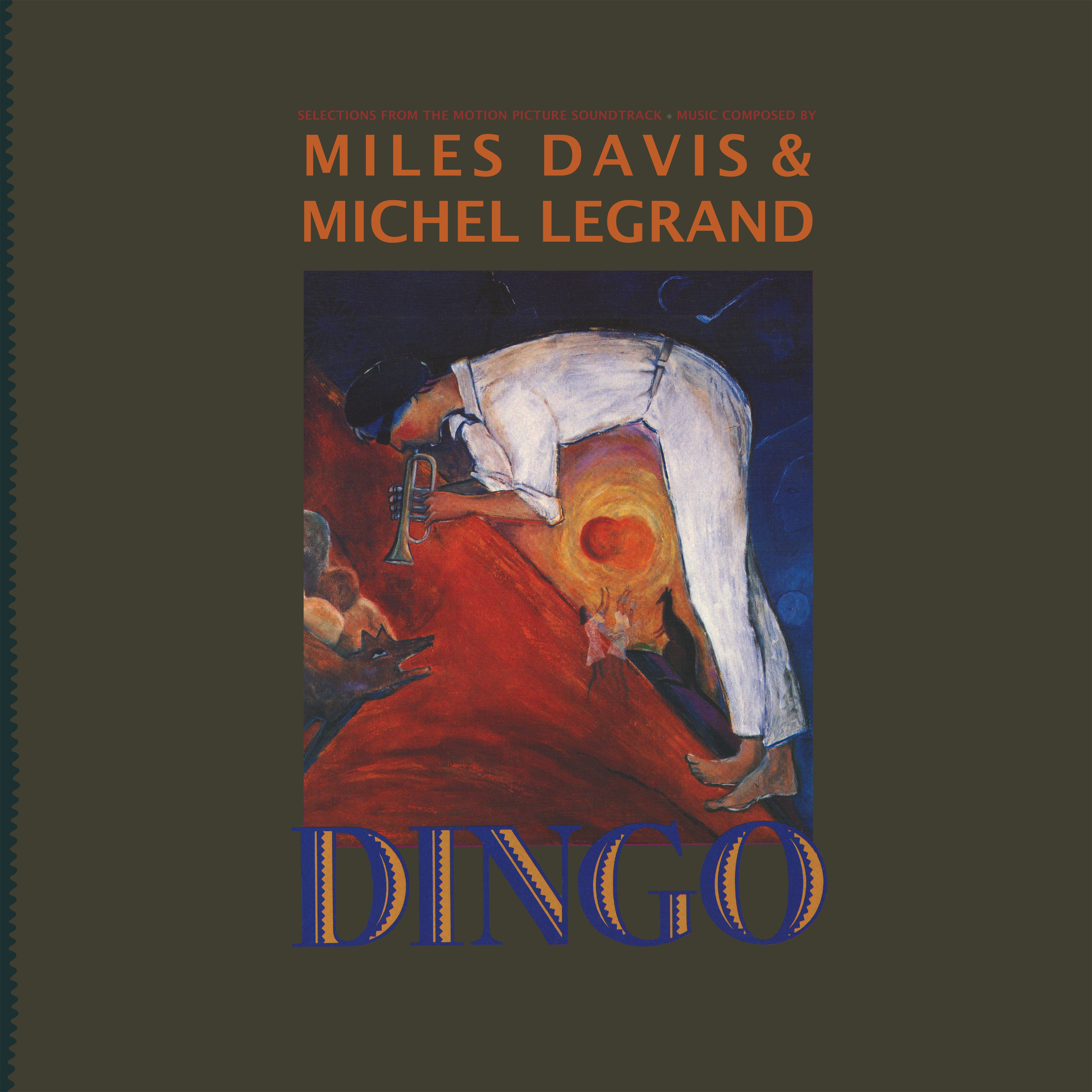DINGO : SELECTIONS FROM THE MOTION PICTURE SOUNDTRACK - Front Cover