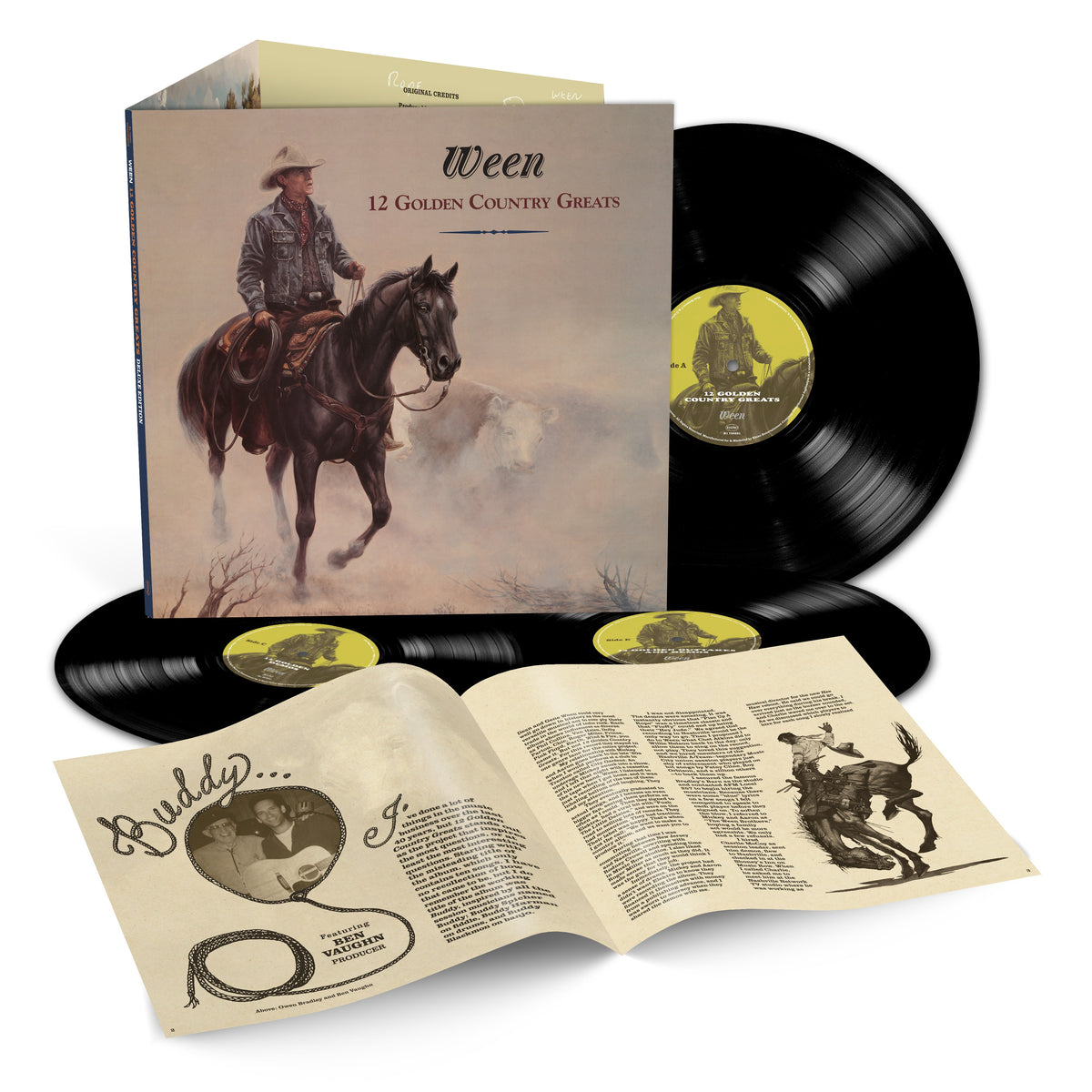12 GOLDEN COUNTRY GREATS (DELUXE EDITION) - Front Cover