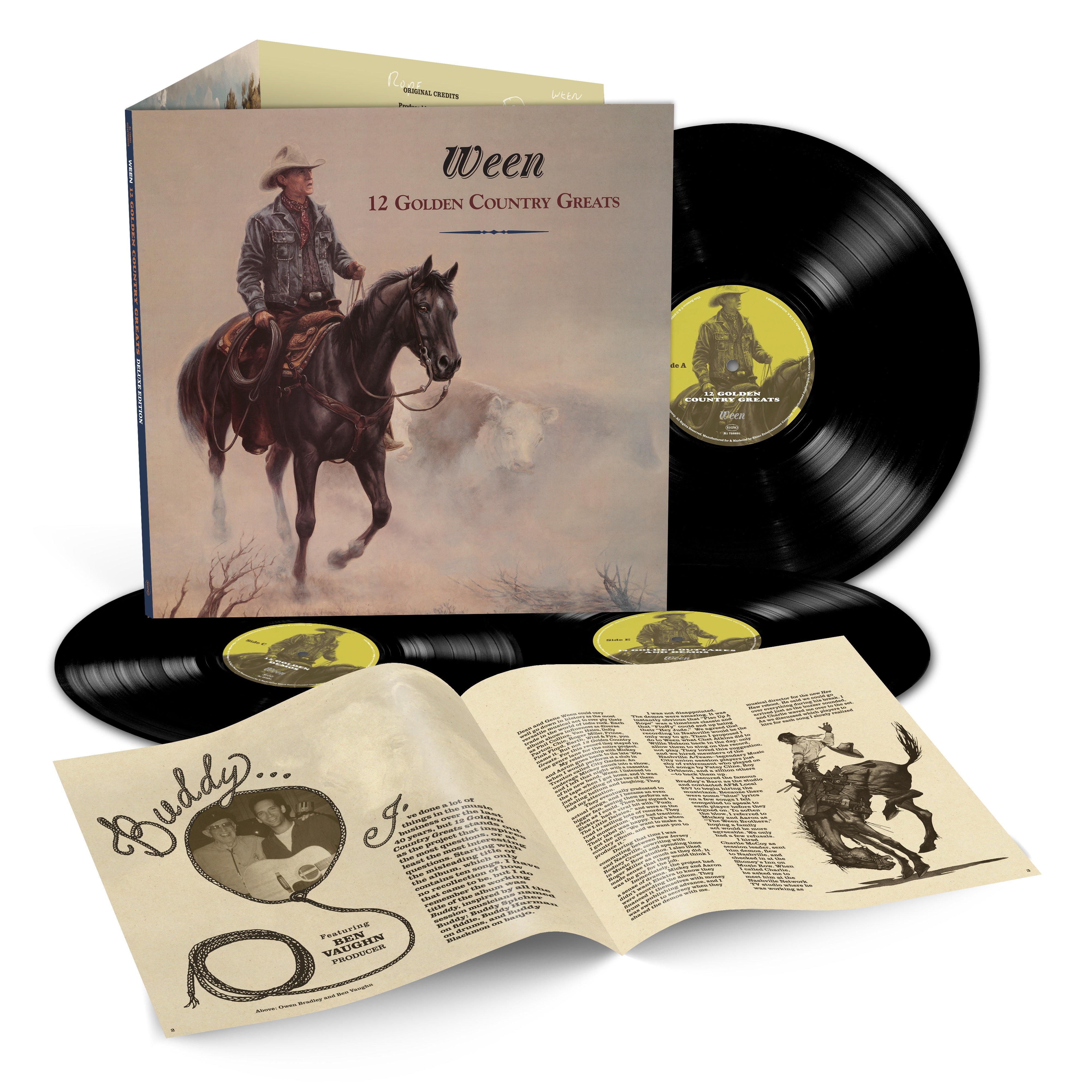 12 GOLDEN COUNTRY GREATS (DELUXE EDITION) - Front Cover