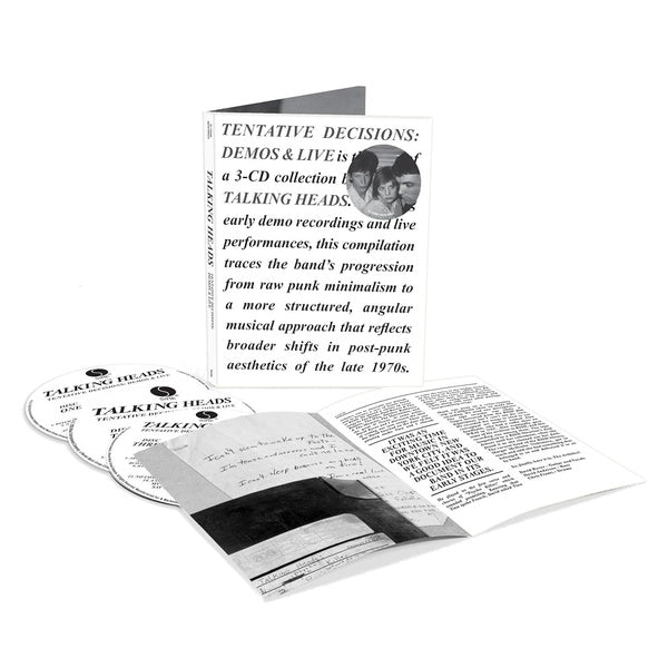 Tentative Decisions : Demos & Live - Front Cover