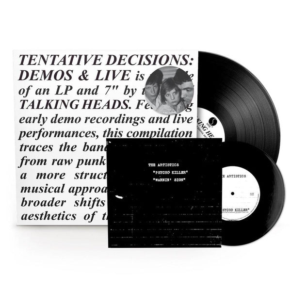 TENTATIVE DECISIONS (LP + VINYLE NOIR 7") - Front Cover