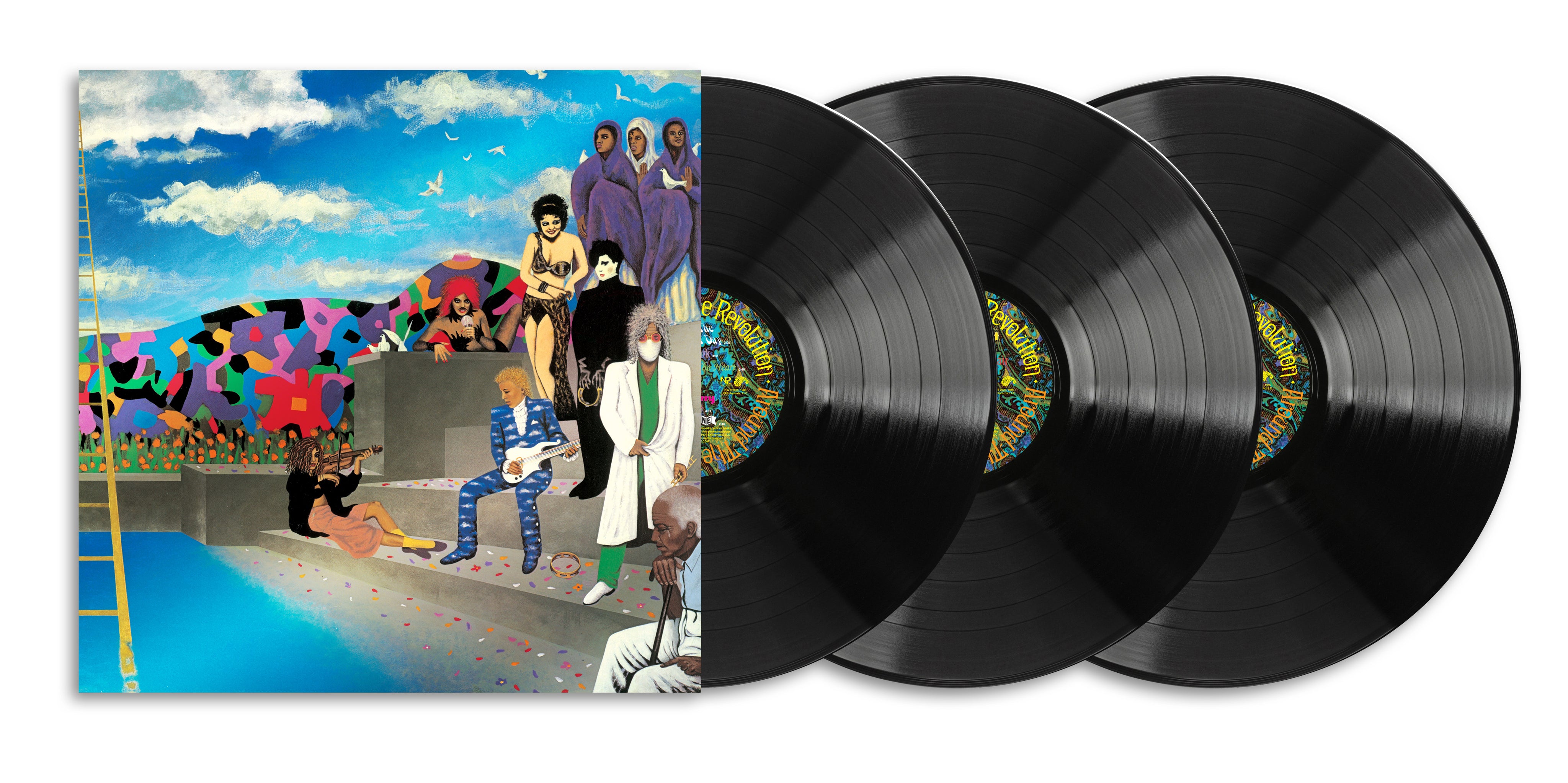 AROUND THE WORLD IN A DAY (3LP DELUXE EDITION 40ÈME ANNIVERSAIRE) - Front Cover