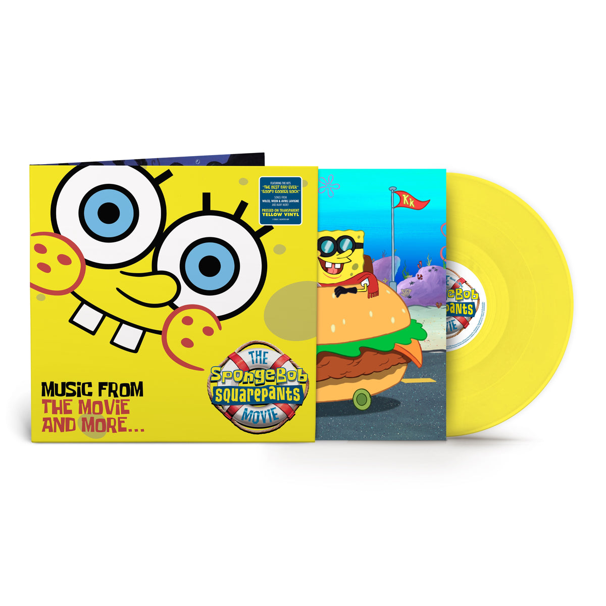 THE SPONGEBOB SQUAREPANTS MOVIE - MUSIC FROM THE MOVIE AND MORE - Back Cover